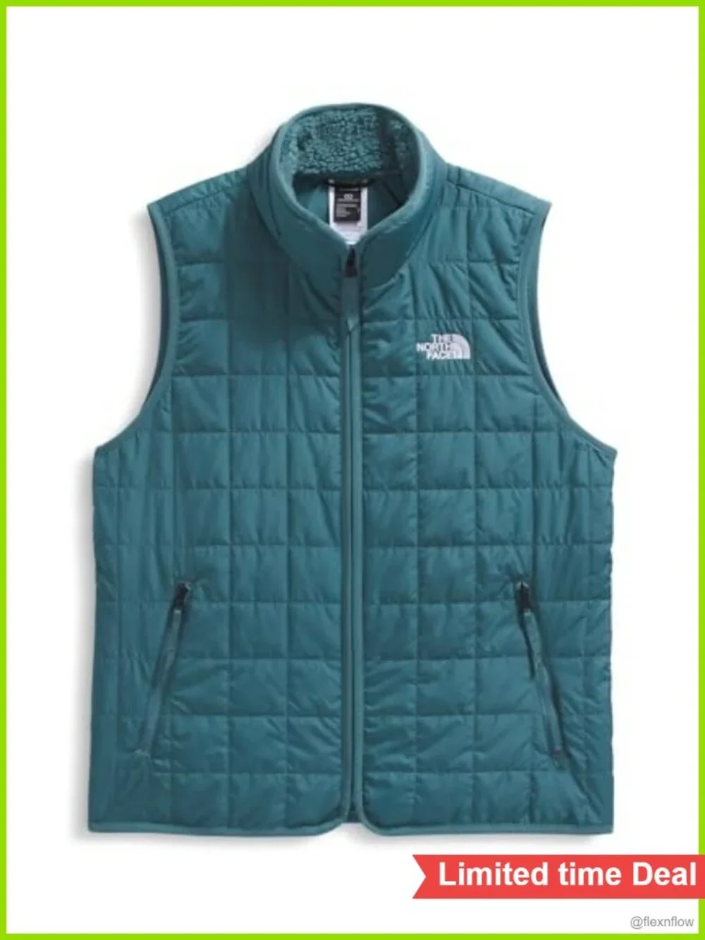 Women's Insulated Vest with Recycled Polyester, Water Repellent